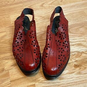 Rieker Red Anti Stress Shoe Women’s Size 8
